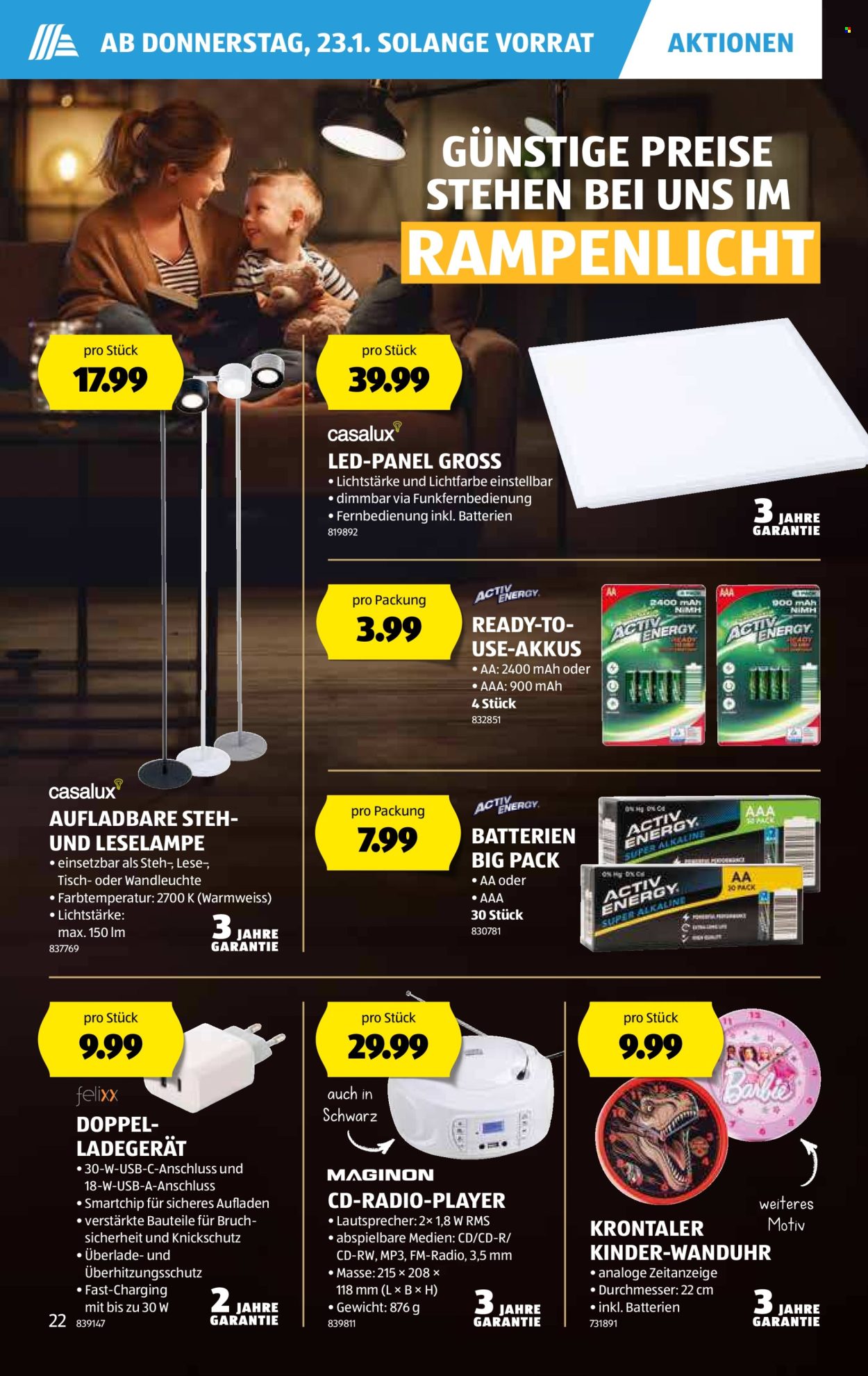 Volantino Aldi - 23.1.2025 - 29.1.2025. Pagina 22