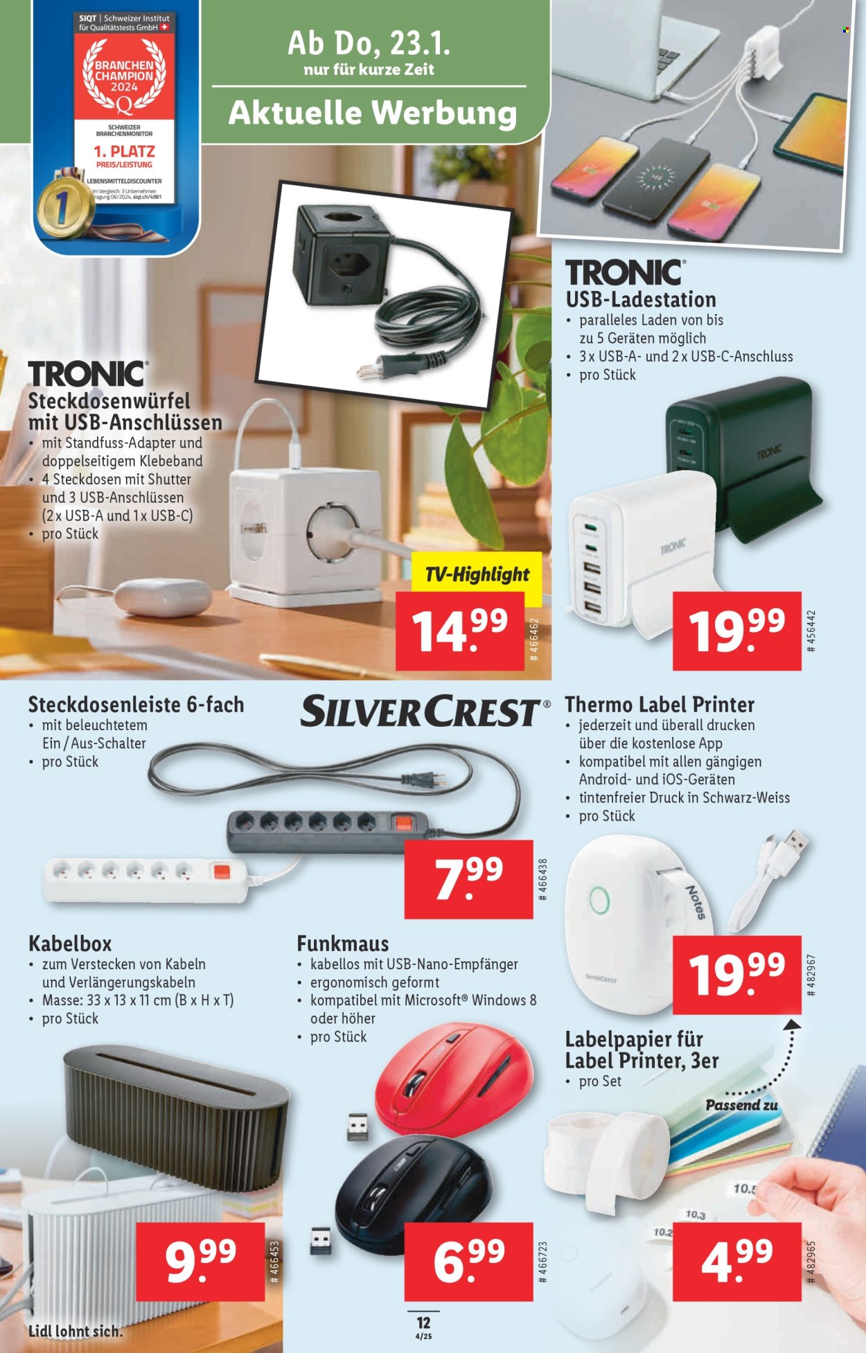 Volantino Lidl - 23.1.2025 - 29.1.2025. Pagina 12