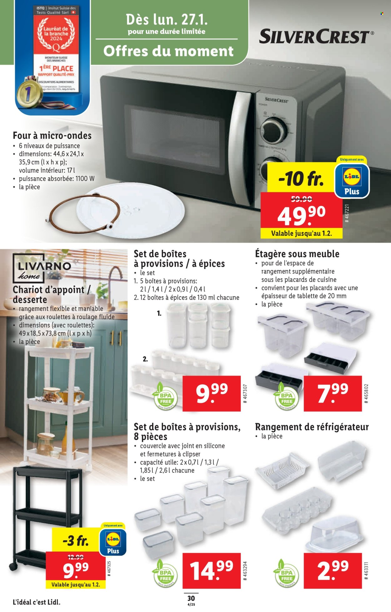 Catalogue Lidl - 23.1.2025 - 29.1.2025. Page 30