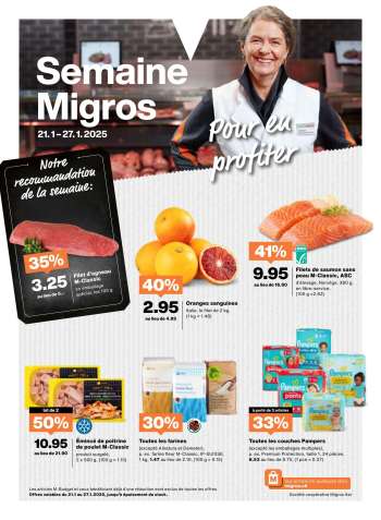 Prospekte Migros - 21.1.2025 - 27.1.2025.