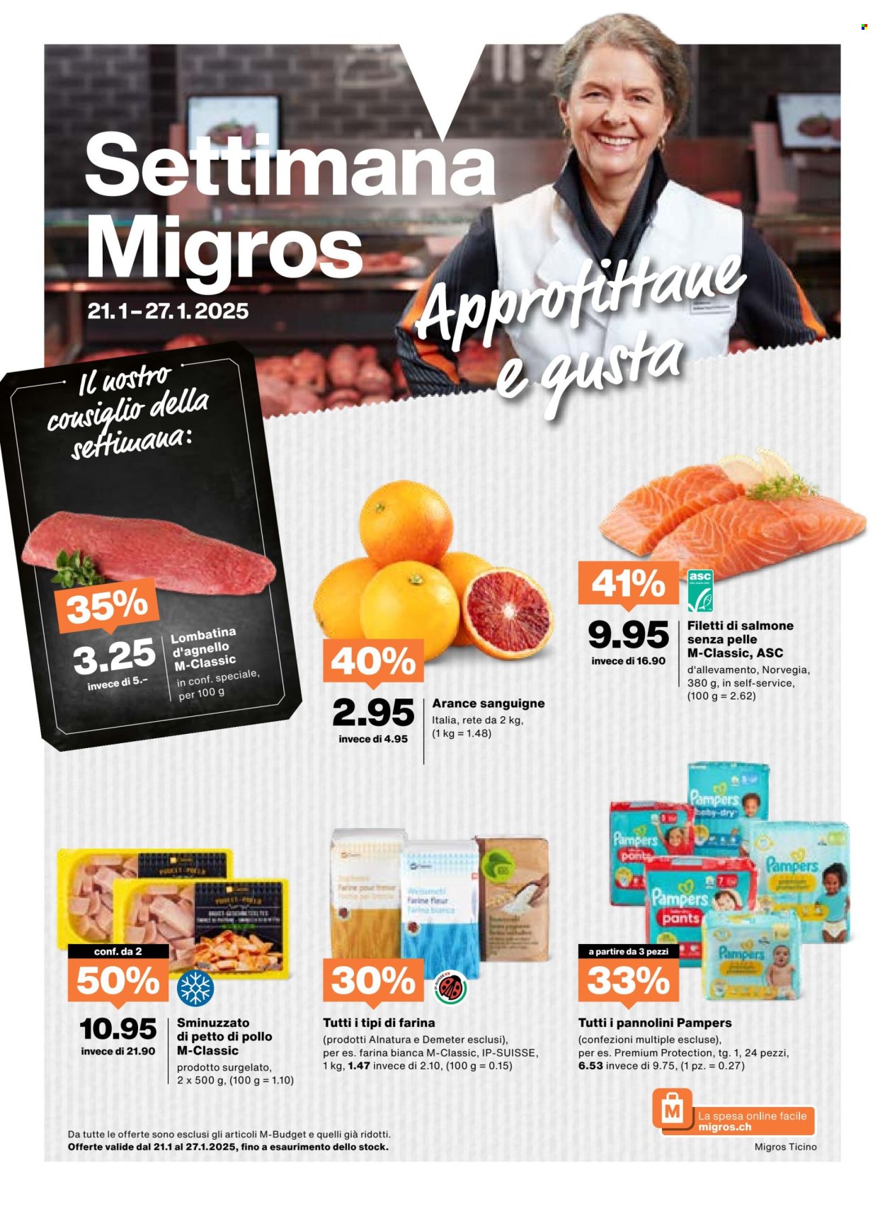 Volantino Migros - 21.1.2025 - 27.1.2025. Pagina 1
