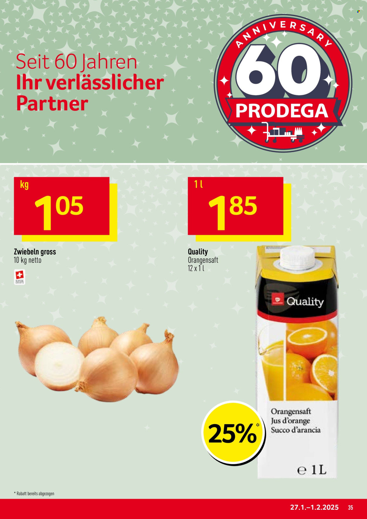 Volantino Prodega - 27.1.2025 - 1.2.2025. Pagina 35
