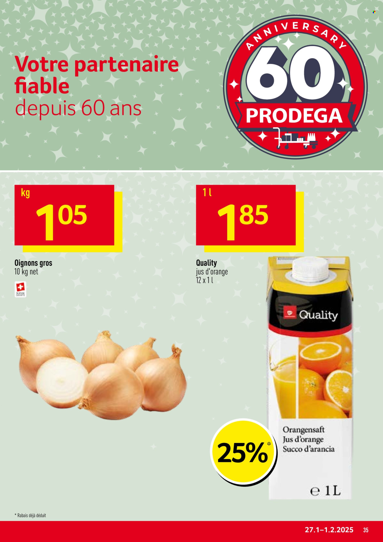 Volantino Prodega - 27.1.2025 - 1.2.2025. Pagina 35