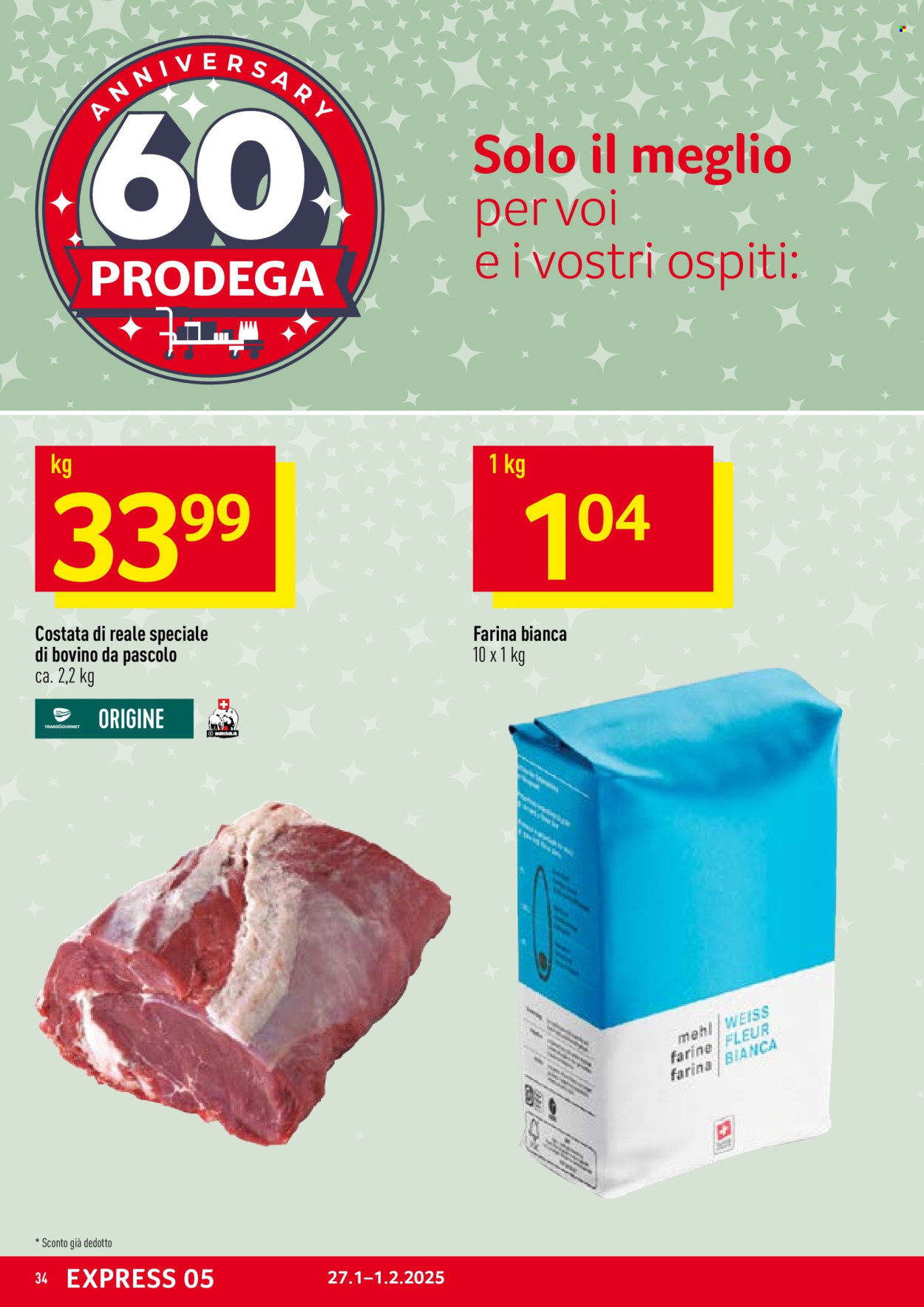 Volantino Prodega - 27.1.2025 - 1.2.2025. Pagina 34