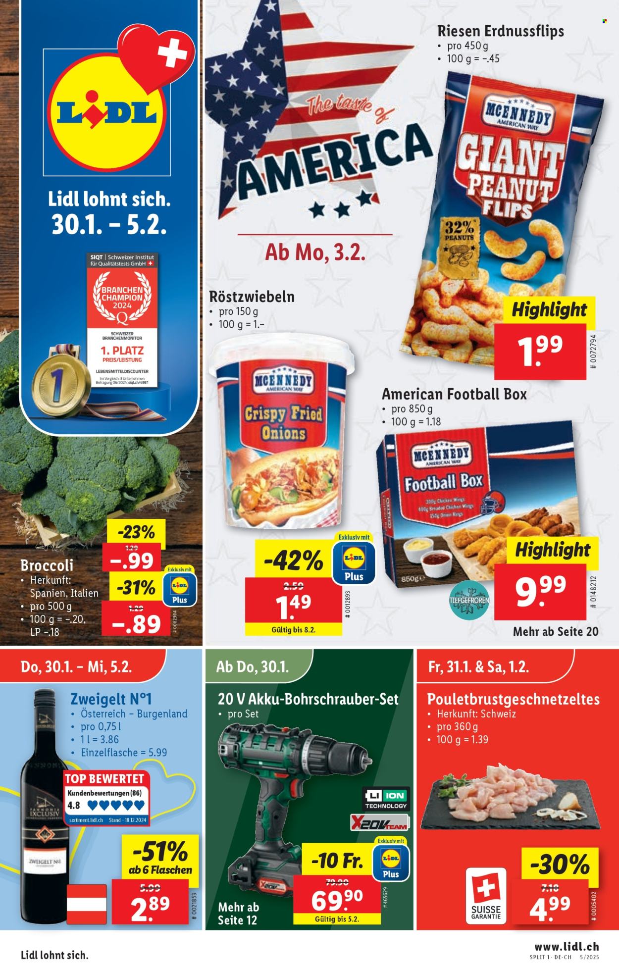 Volantino Lidl - 30.1.2025 - 5.2.2025. Pagina 1