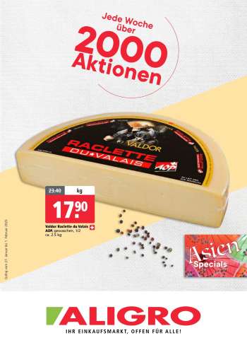 Prospekte ALIGRO - 27.1.2025 - 1.2.2025.