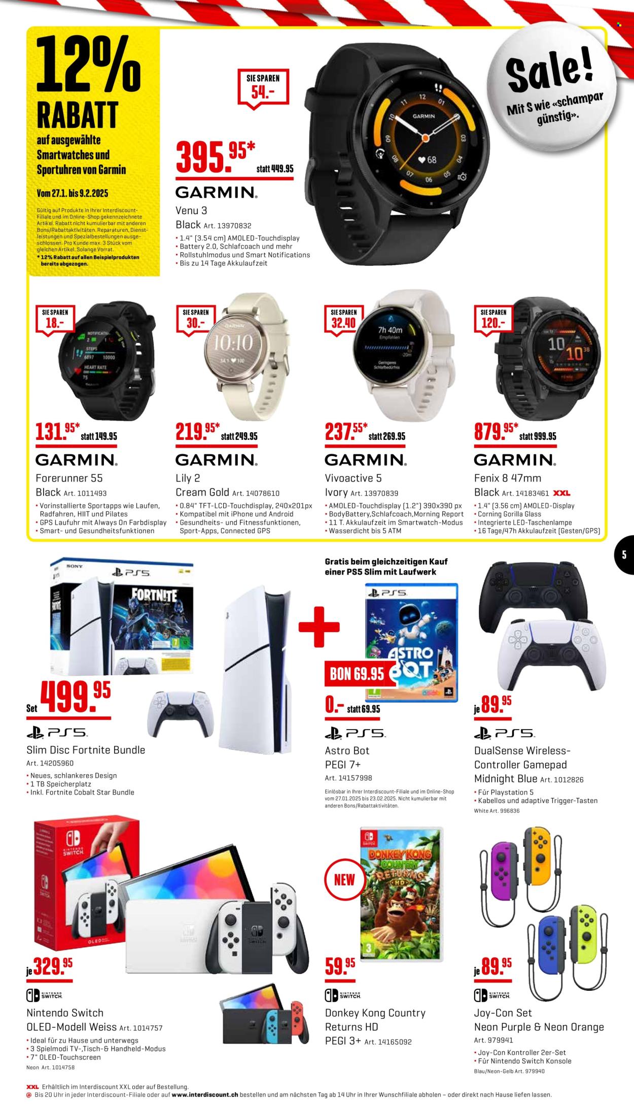 Prospekt Interdiscount - 27.1.2025 - 9.2.2025. Seite 5