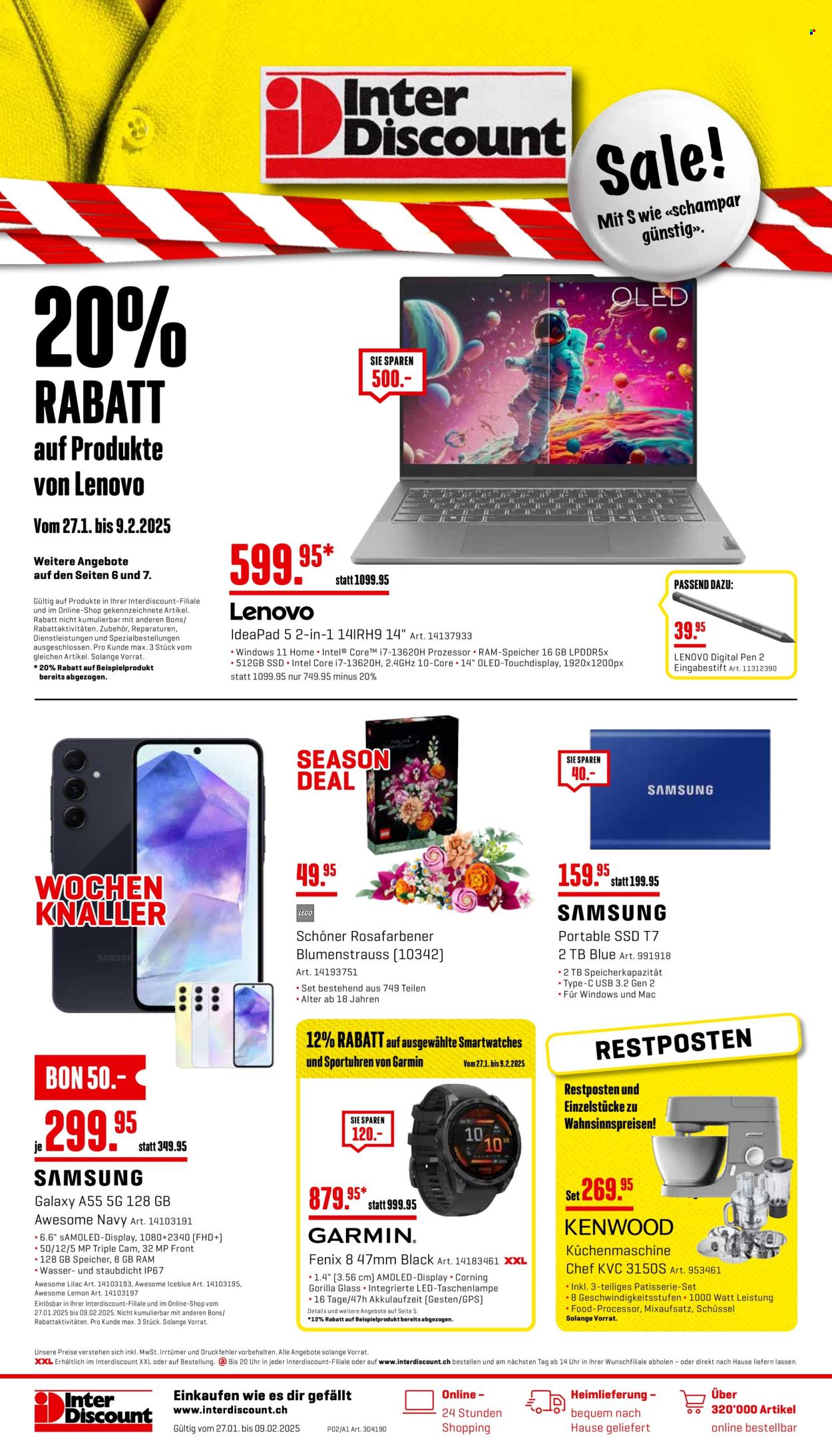 Prospekt Interdiscount - 27.1.2025 - 9.2.2025. Seite 16