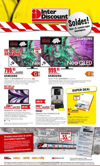 Volantino Interdiscount - 27.1.2025 - 9.2.2025.