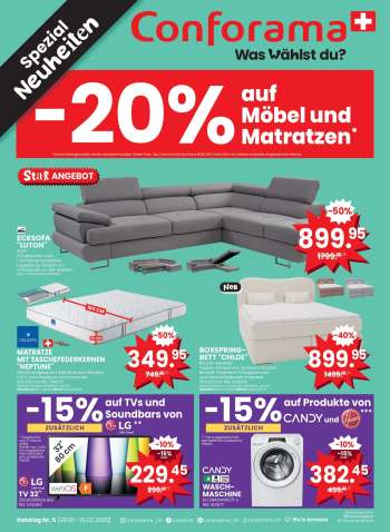 Volantino Conforama - 28.1.2025 - 10.2.2025.