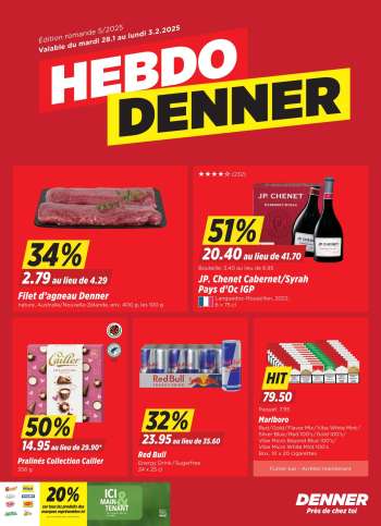 Catalogue Denner - 28.1.2025 - 3.2.2025.