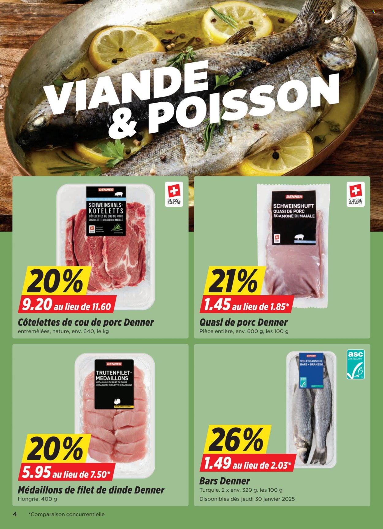 Volantino Denner - 28.1.2025 - 3.2.2025. Pagina 4