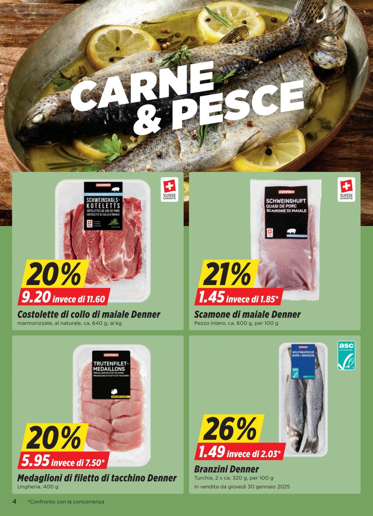 Volantino Denner - 28.1.2025 - 3.2.2025. Pagina 4