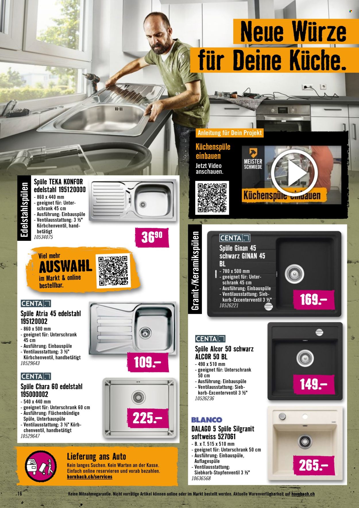Volantino Hornbach - 28.1.2025 - 24.2.2025. Pagina 16