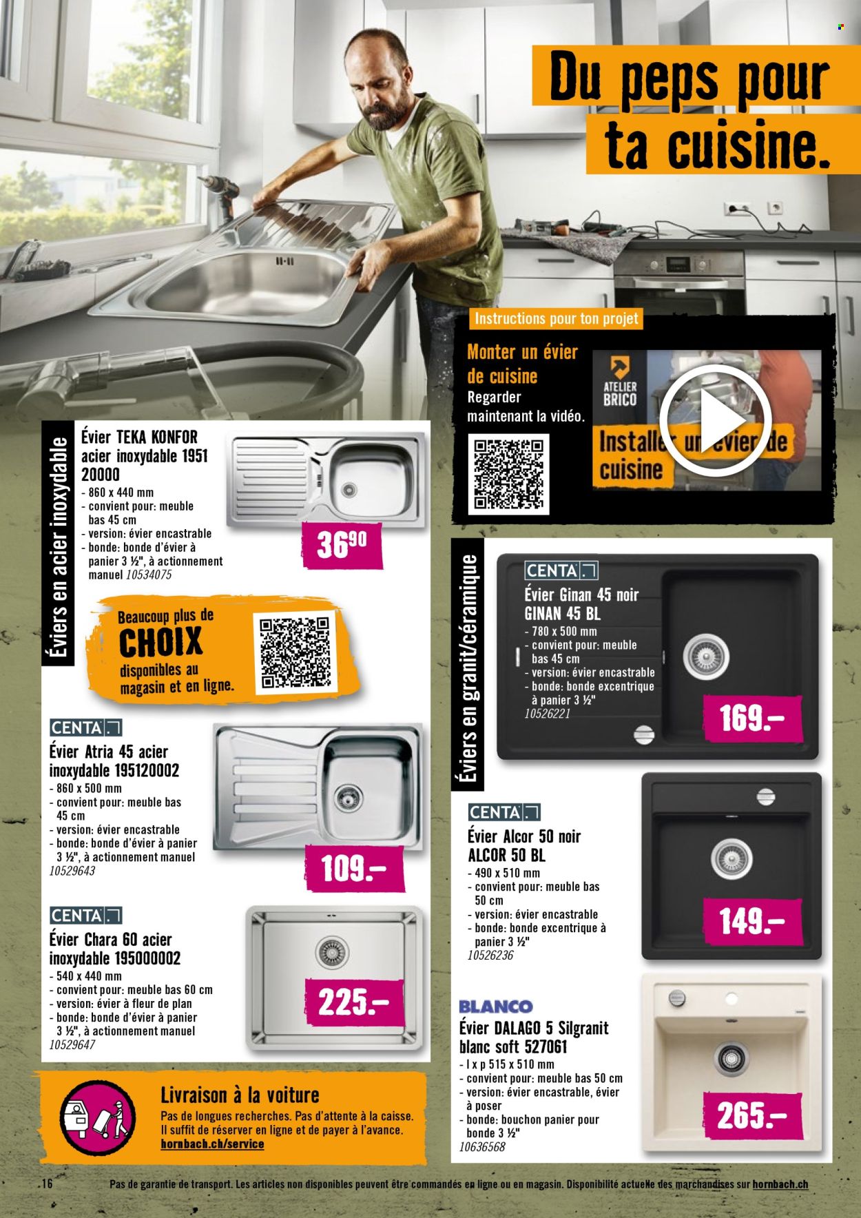 Volantino Hornbach - 28.1.2025 - 24.2.2025. Pagina 16