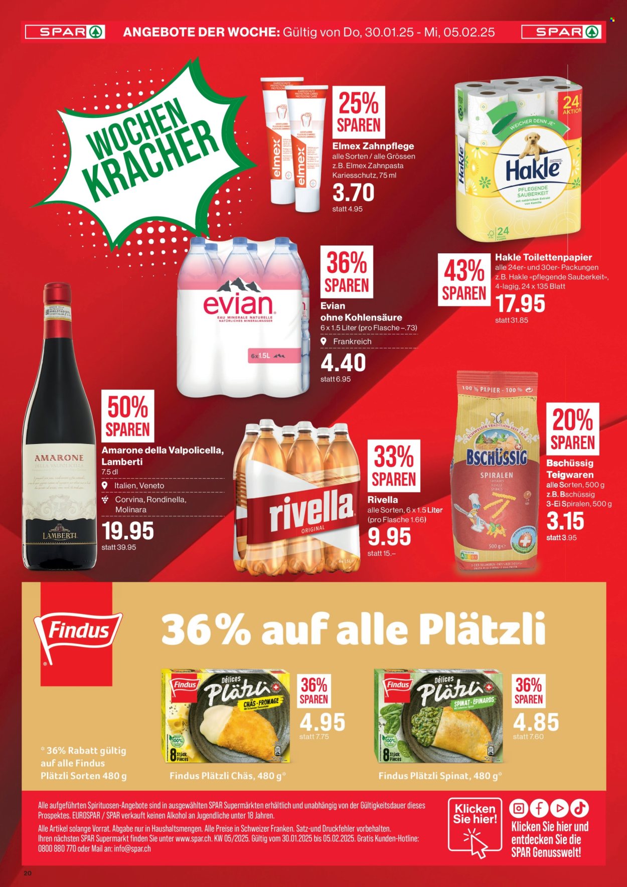 Volantino SPAR - 30.1.2025 - 5.2.2025. Pagina 20