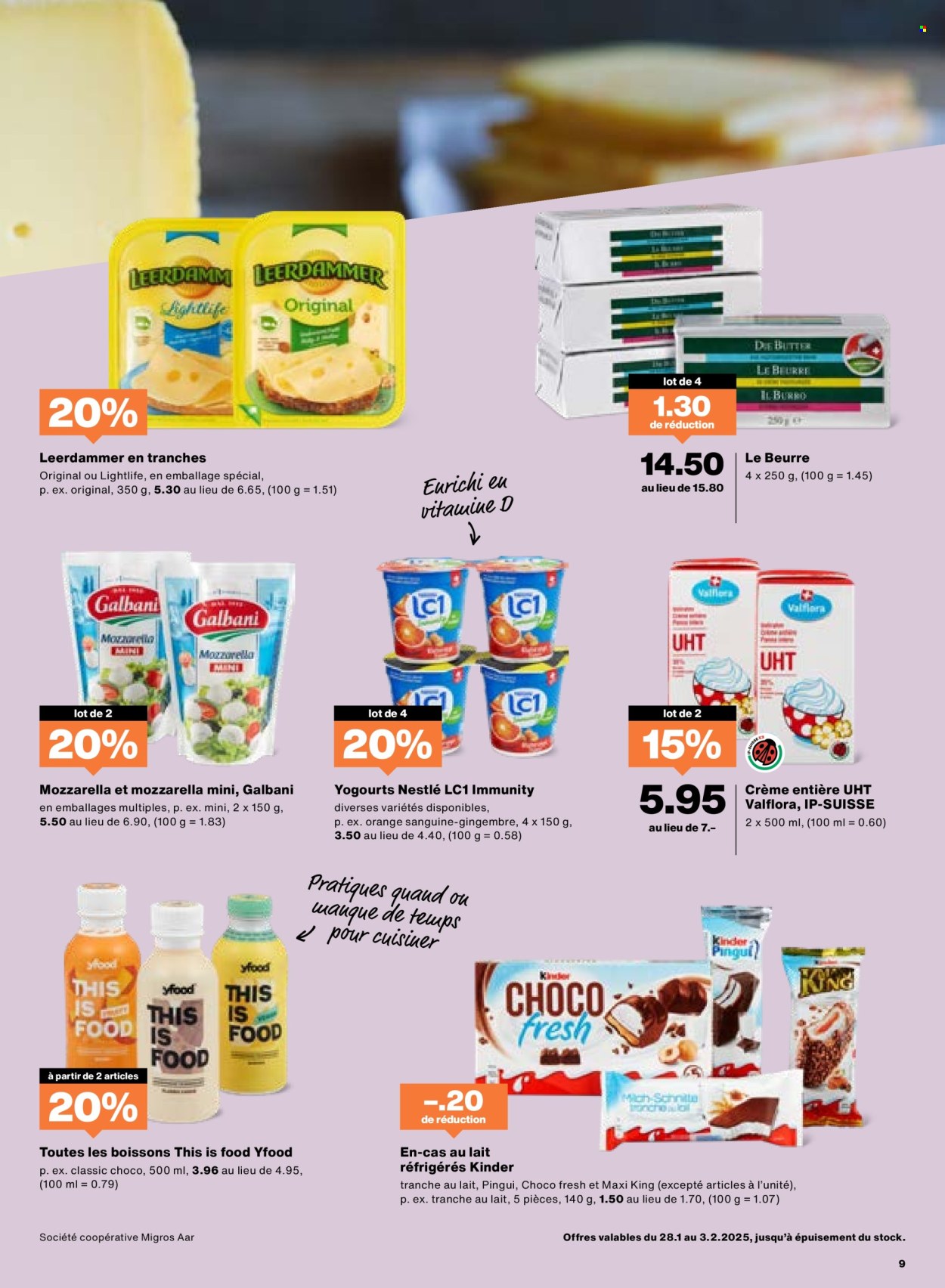 Catalogue Migros - 28.1.2025 - 3.2.2025. Page 9