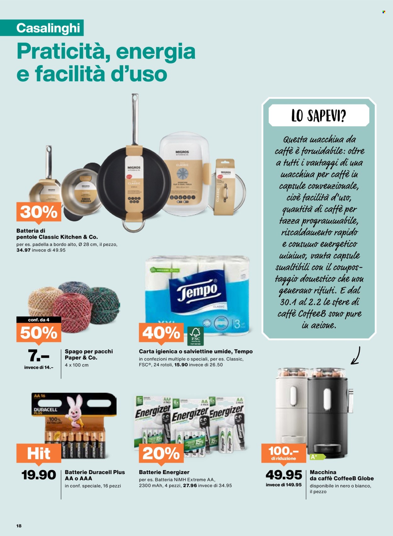 Volantino Migros - 28.1.2025 - 3.2.2025. Pagina 18