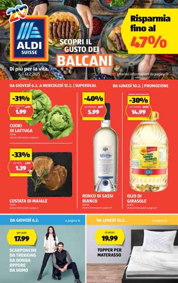 Volantino Aldi - 6.2.2025 - 12.2.2025.