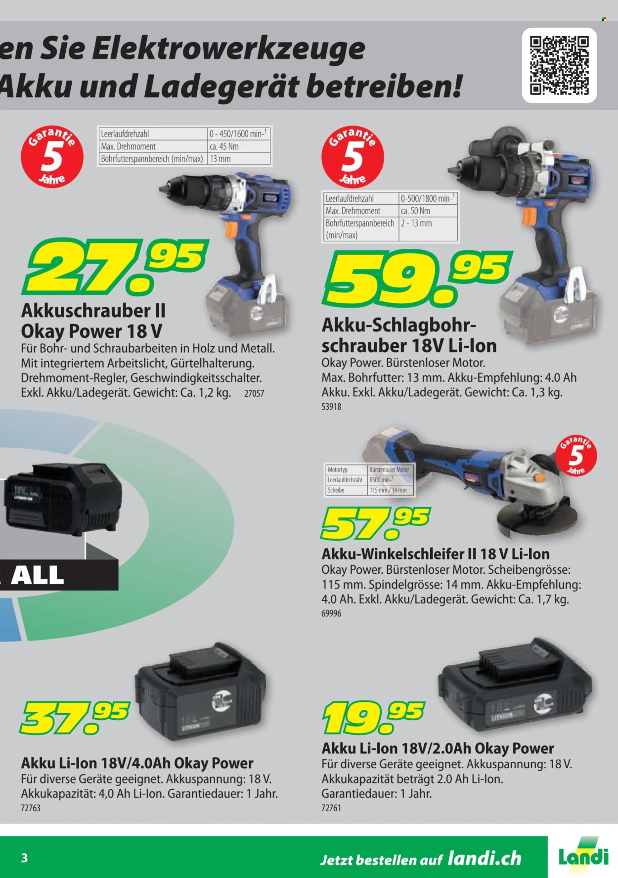 Catalogue Landi. Page 3