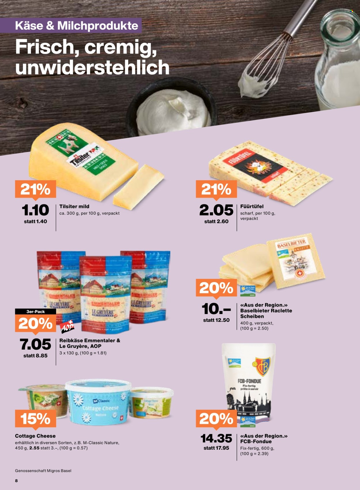 Prospekt Migros - 4.2.2025 - 10.2.2025. Seite 8