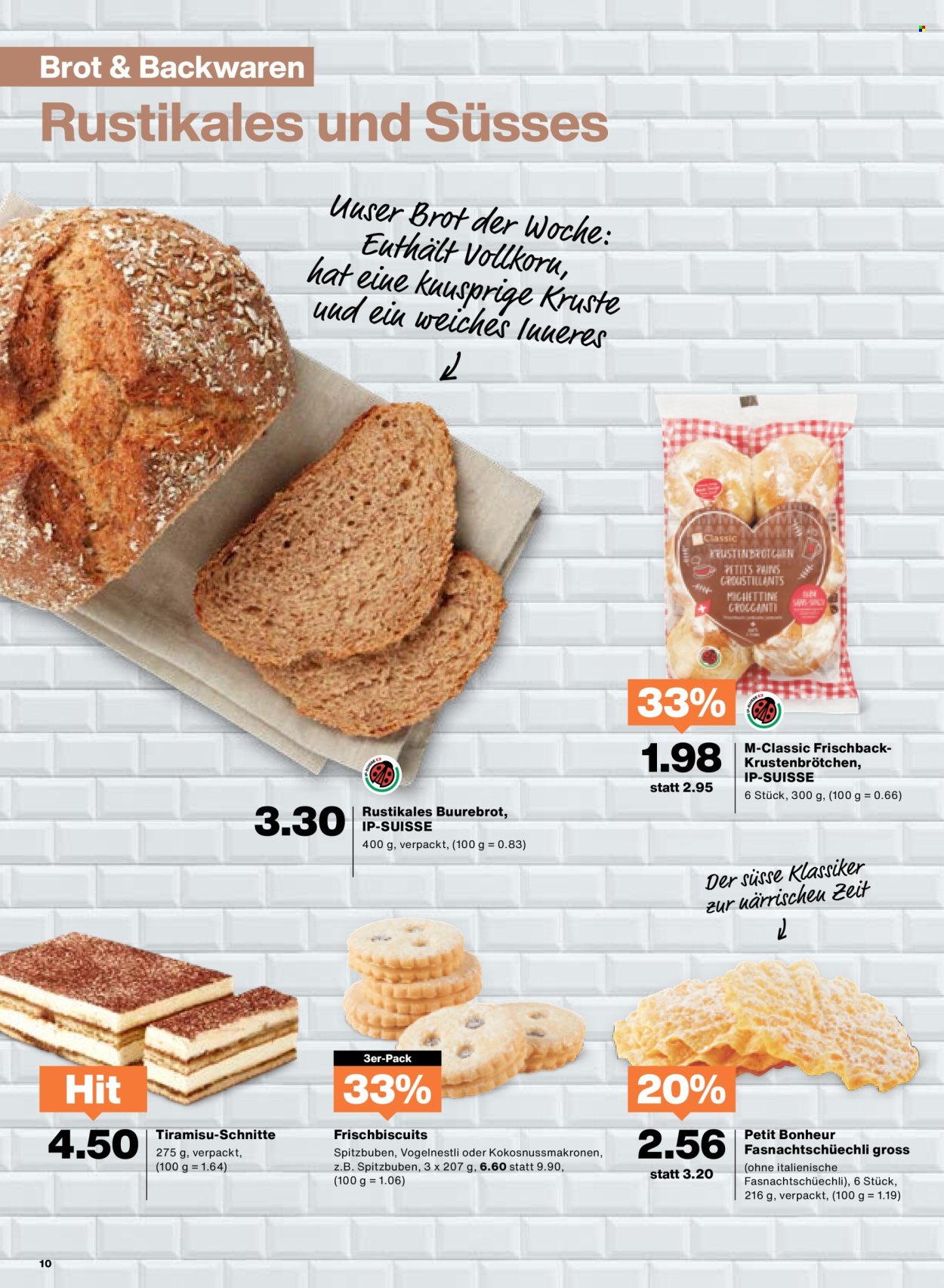 Prospekt Migros - 4.2.2025 - 10.2.2025. Seite 10