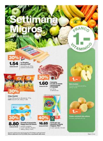 Catalogue Migros - 4.2.2025 - 10.2.2025.