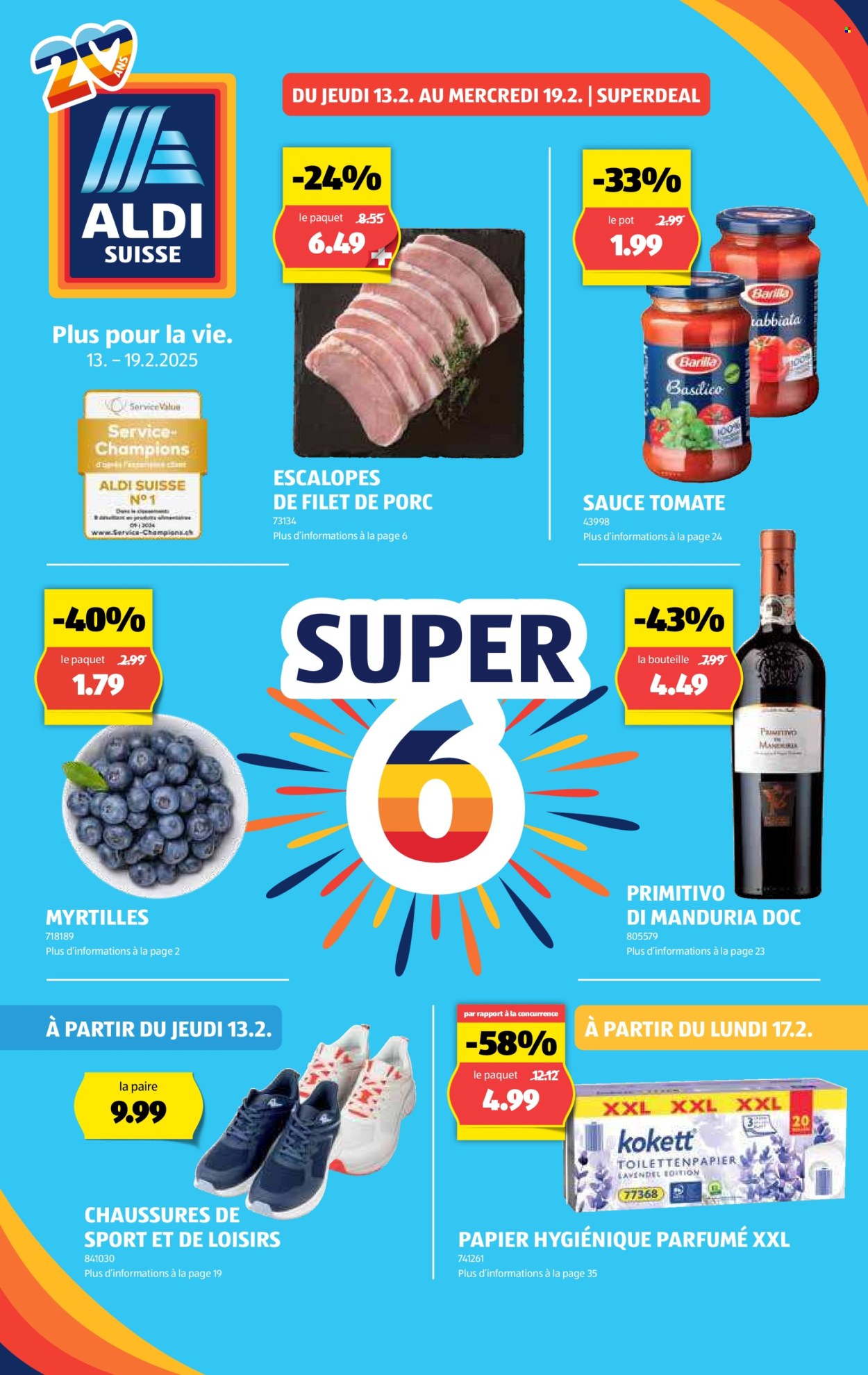 Volantino Aldi - 13.2.2025 - 19.2.2025. Pagina 1