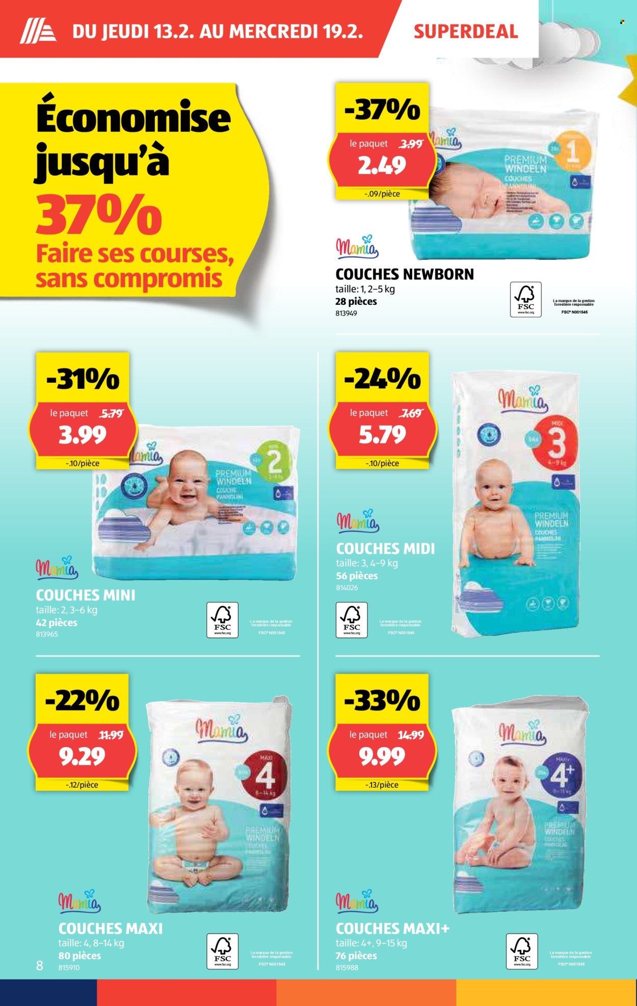 Volantino Aldi - 13.2.2025 - 19.2.2025. Pagina 8