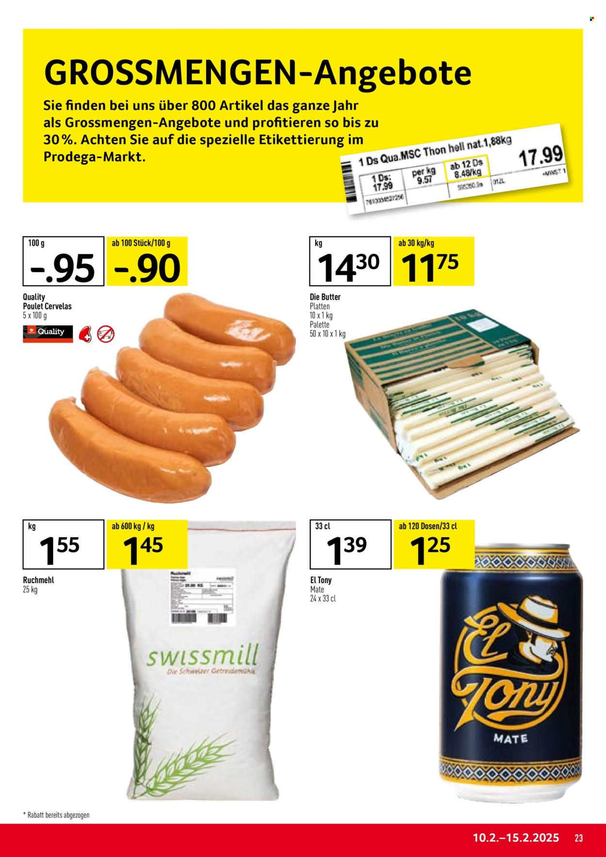 Prospekt Prodega - 10.2.2025 - 15.2.2025. Seite 23