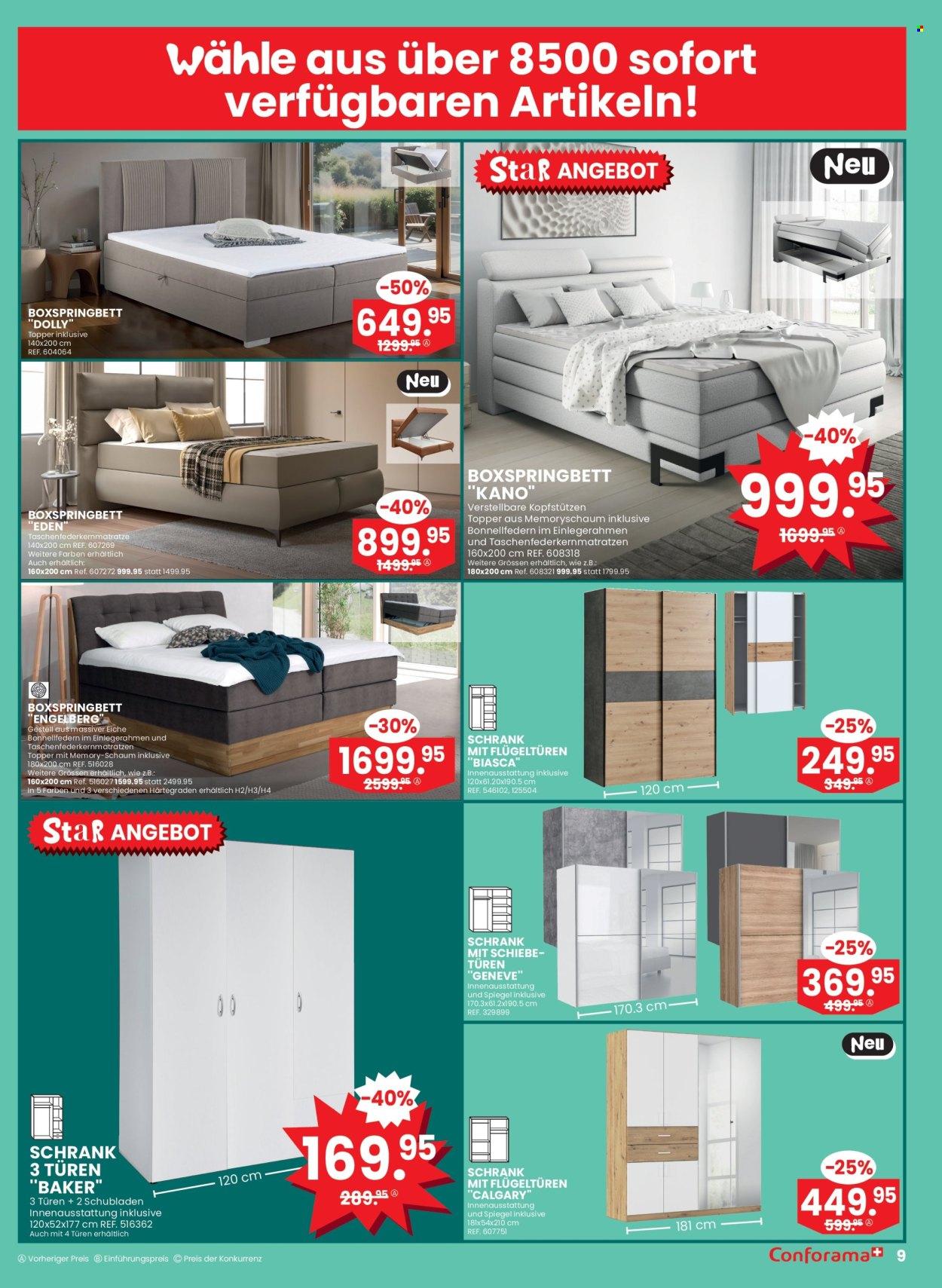 Volantino Conforama - 11.2.2025 - 24.2.2025. Pagina 9