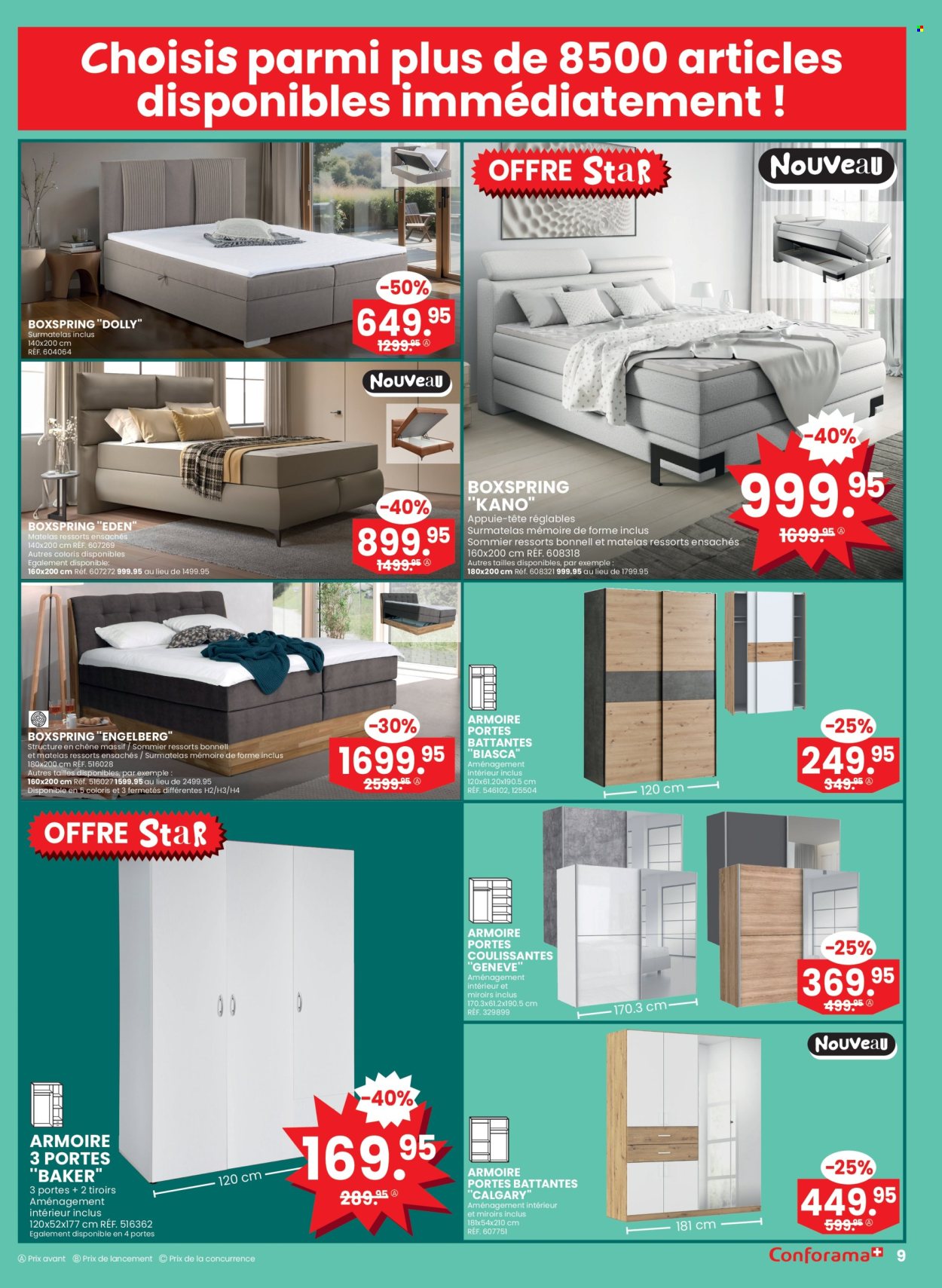 Volantino Conforama - 11.2.2025 - 24.2.2025. Pagina 9