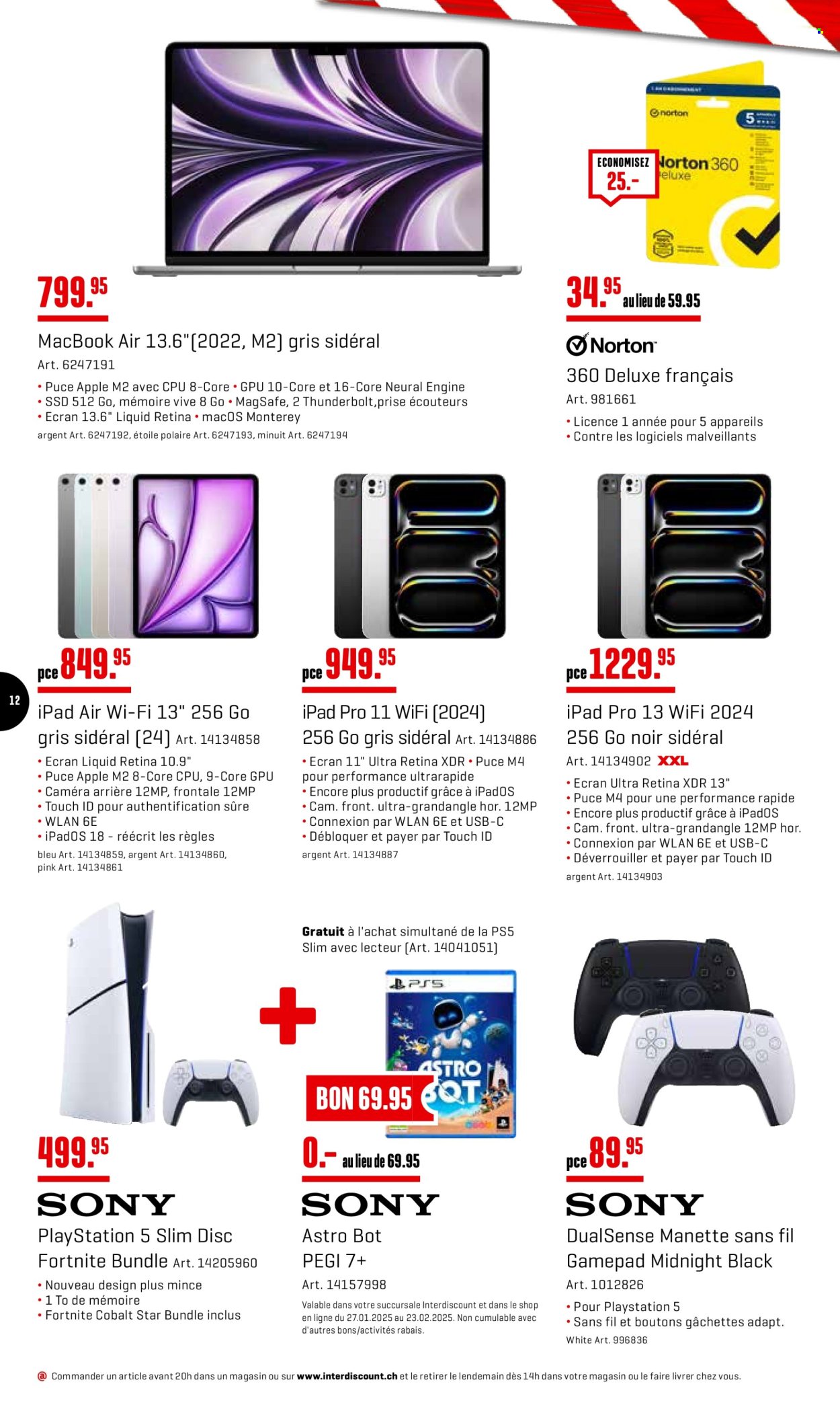 Prospekt Interdiscount - 10.2.2025 - 23.2.2025. Seite 12