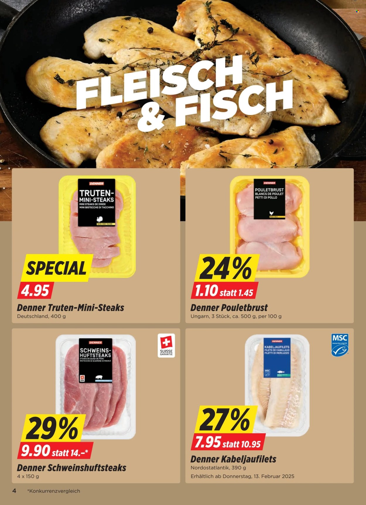 Volantino Denner - 11.2.2025 - 17.2.2025. Pagina 4