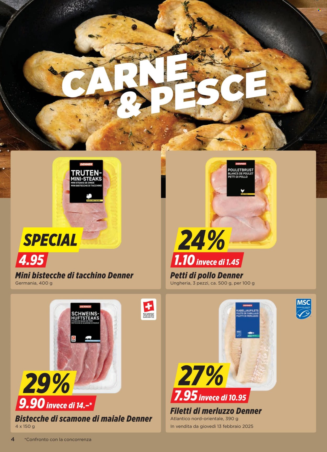 Catalogue Denner - 11.2.2025 - 17.2.2025. Page 4