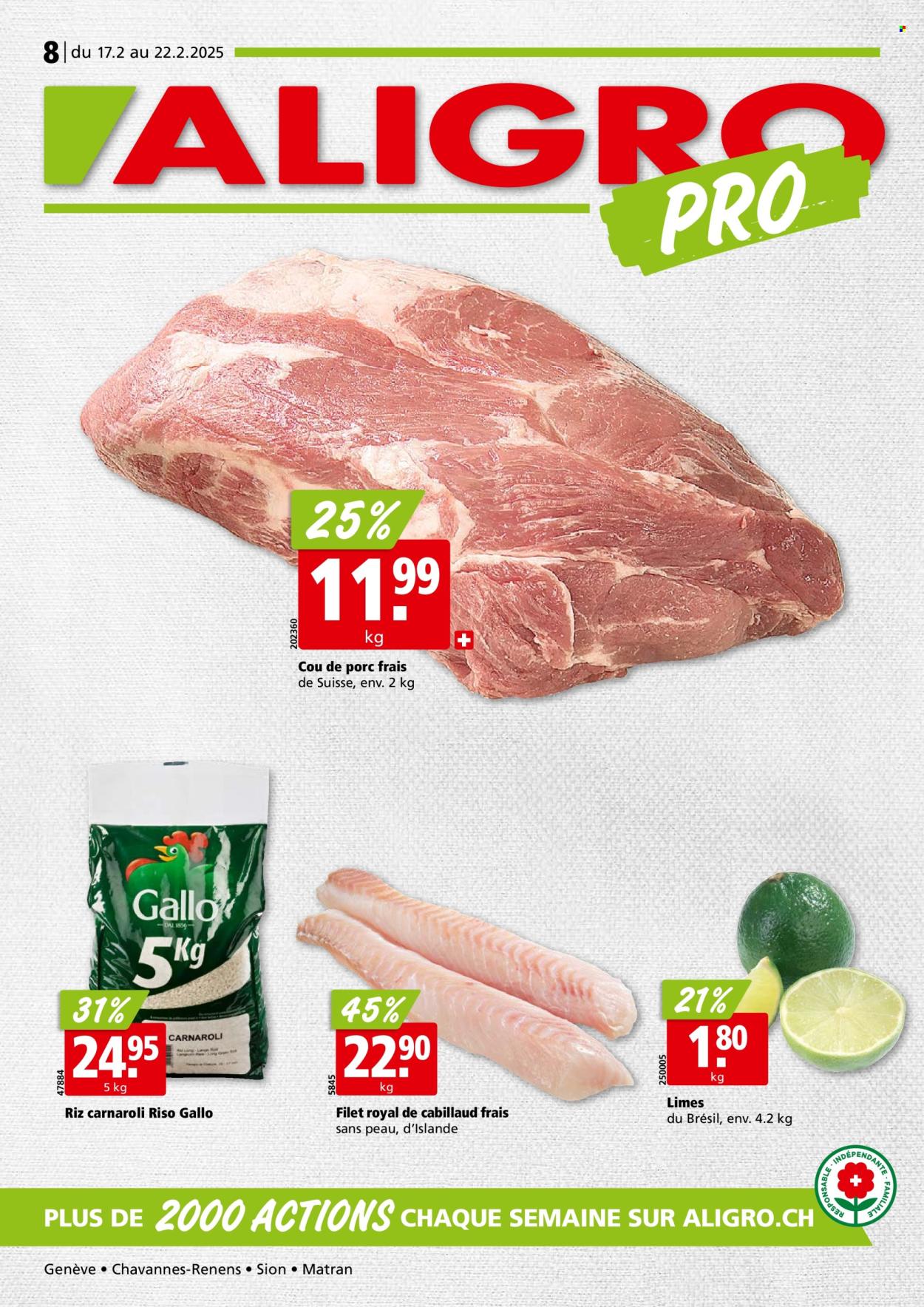 Volantino ALIGRO - 17.2.2025 - 22.2.2025. Pagina 1