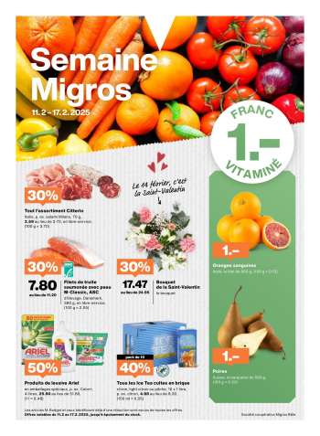 Volantino Migros - 11.2.2025 - 17.2.2025.