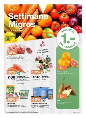 Prospekte Migros - 11.2.2025 - 17.2.2025.