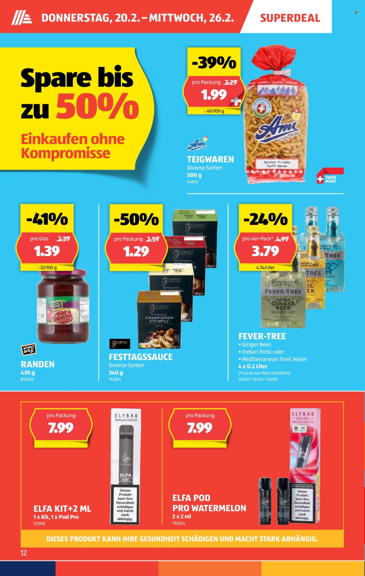 Prospekt Aldi - 20.2.2025 - 26.2.2025. Seite 12