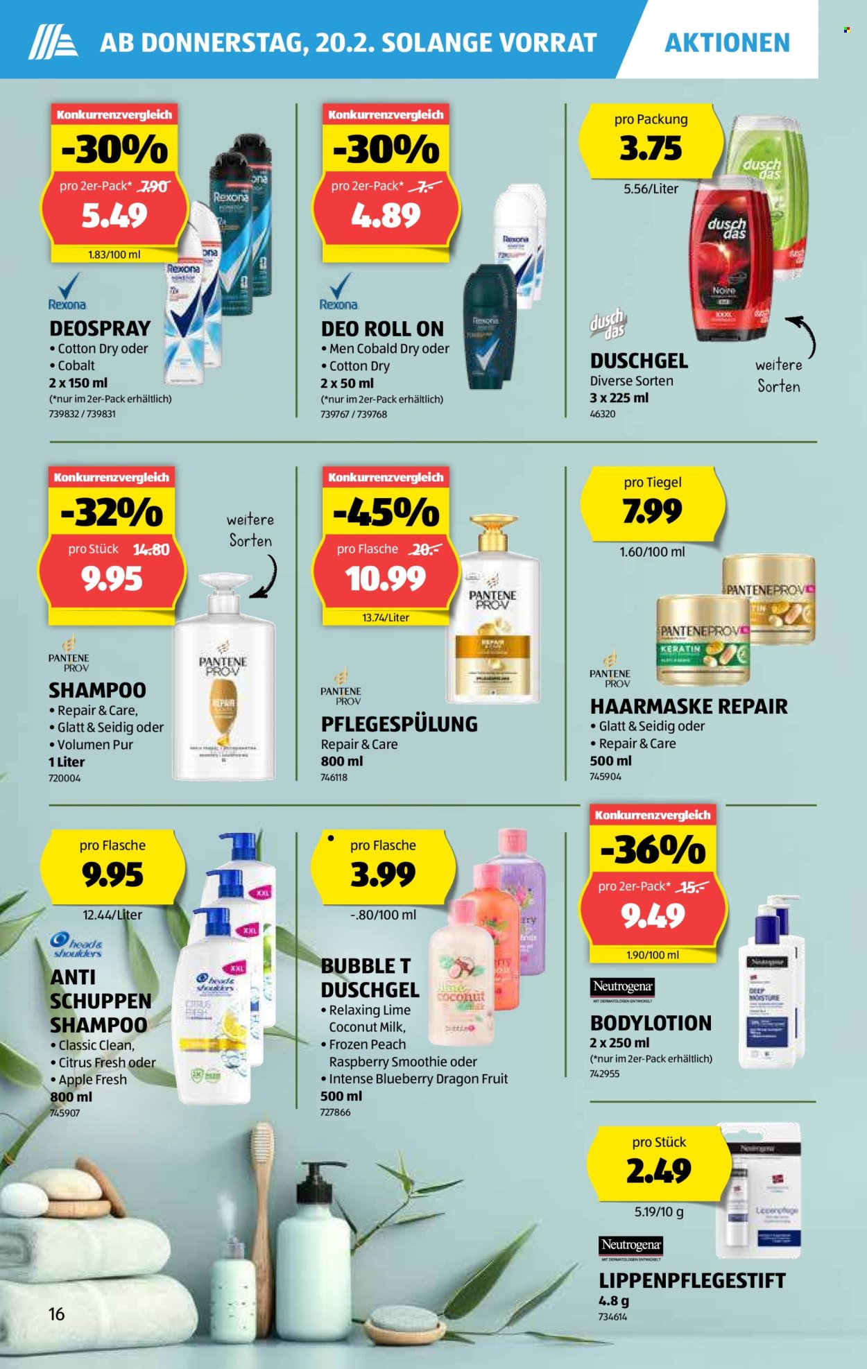 Prospekt Aldi - 20.2.2025 - 26.2.2025. Seite 16