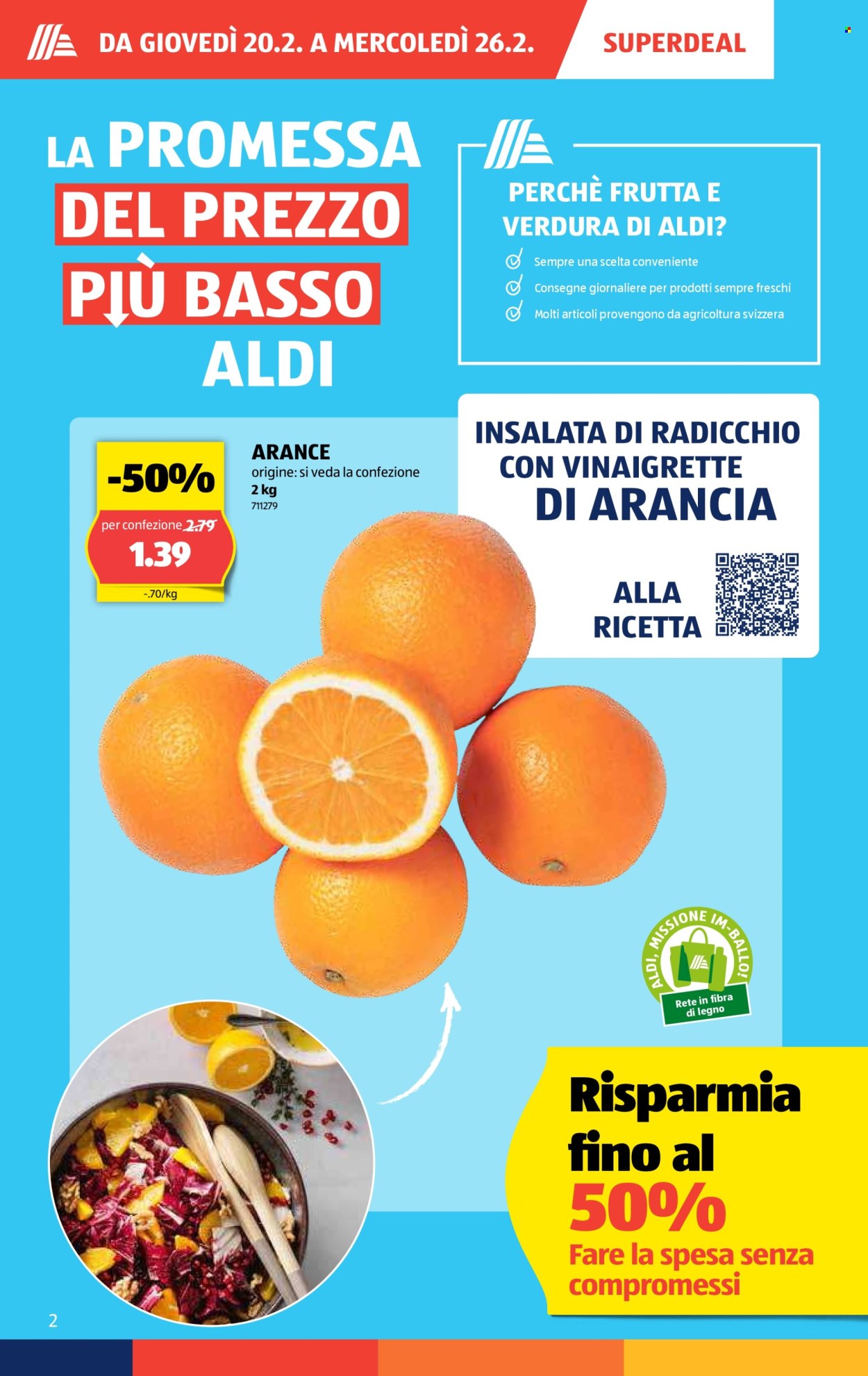 Volantino Aldi - 20.2.2025 - 26.2.2025. Pagina 2