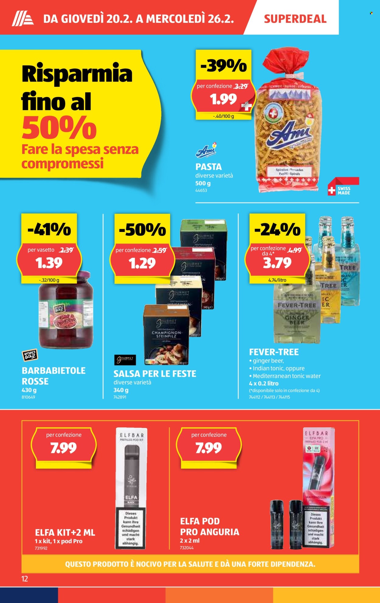 Volantino Aldi - 20.2.2025 - 26.2.2025. Pagina 12