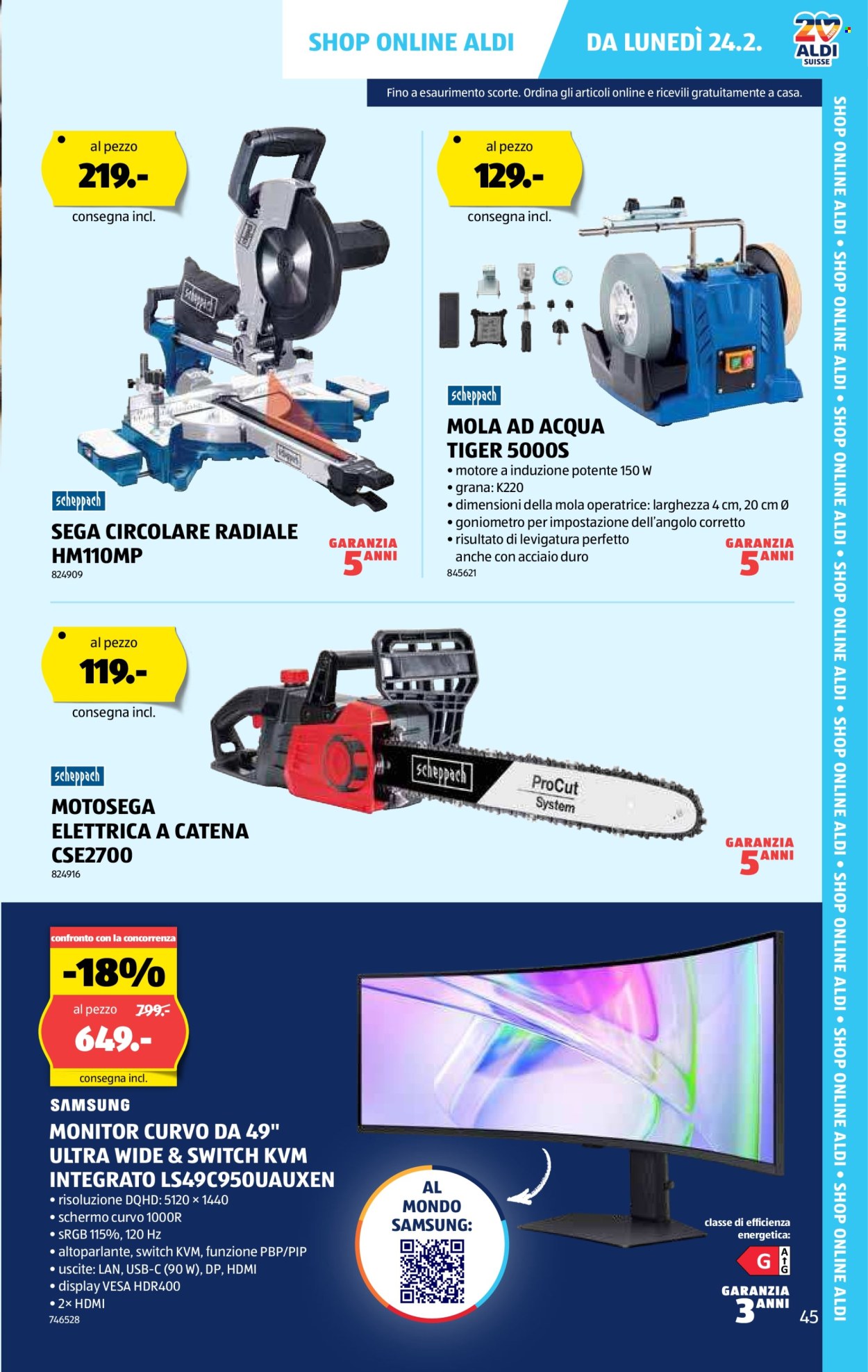 Volantino Aldi - 20.2.2025 - 26.2.2025. Pagina 45