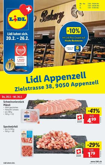 Prospekte Lidl - 20.2.2025 - 26.2.2025.