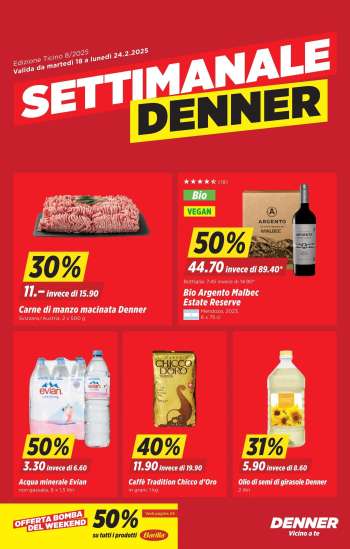 Volantino Denner - 18.2.2025 - 24.2.2025.
