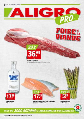 Catalogue ALIGRO - 24.2.2025 - 1.3.2025.