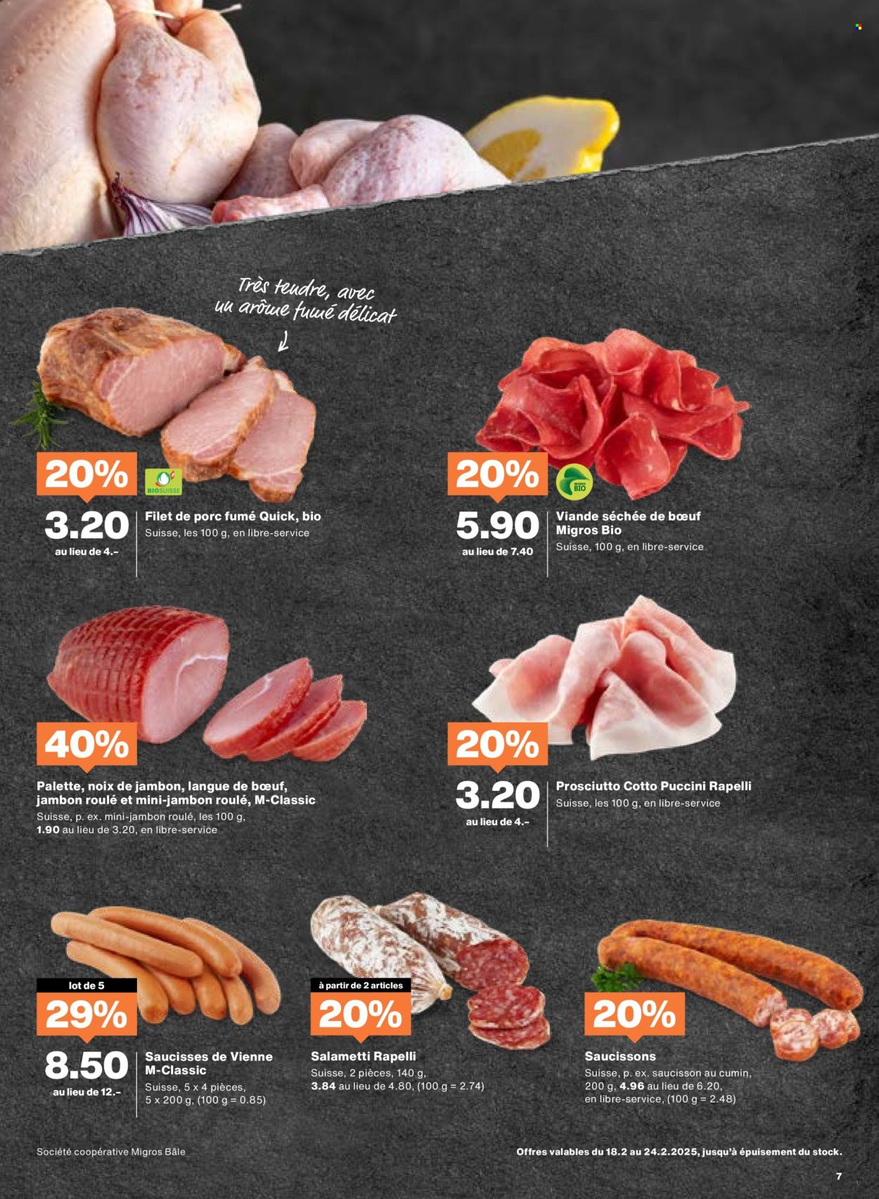 Volantino Migros - 18.2.2025 - 24.2.2025. Pagina 7