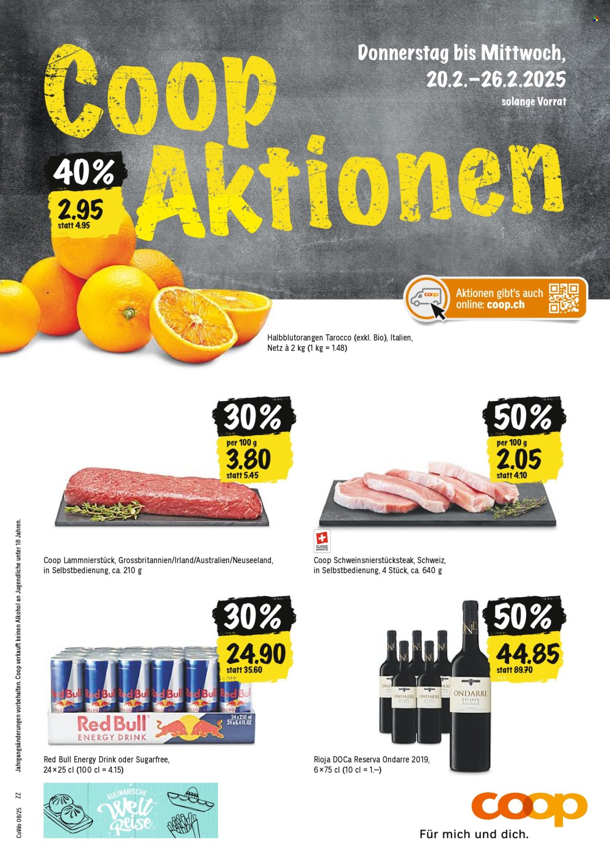 Volantino Coop - 20.2.2025 - 26.2.2025. Pagina 1