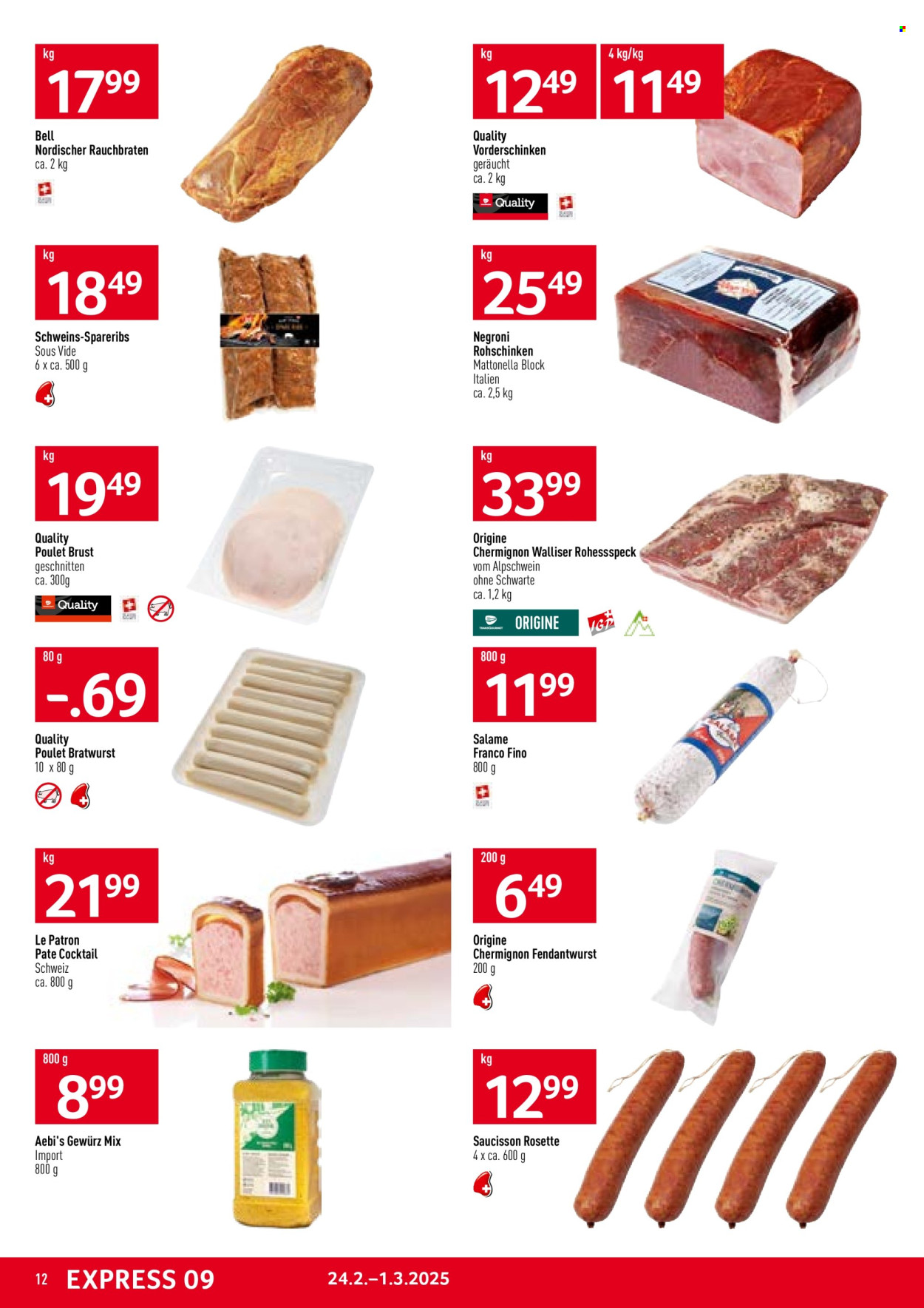 Volantino Prodega - 24.2.2025 - 1.3.2025. Pagina 12