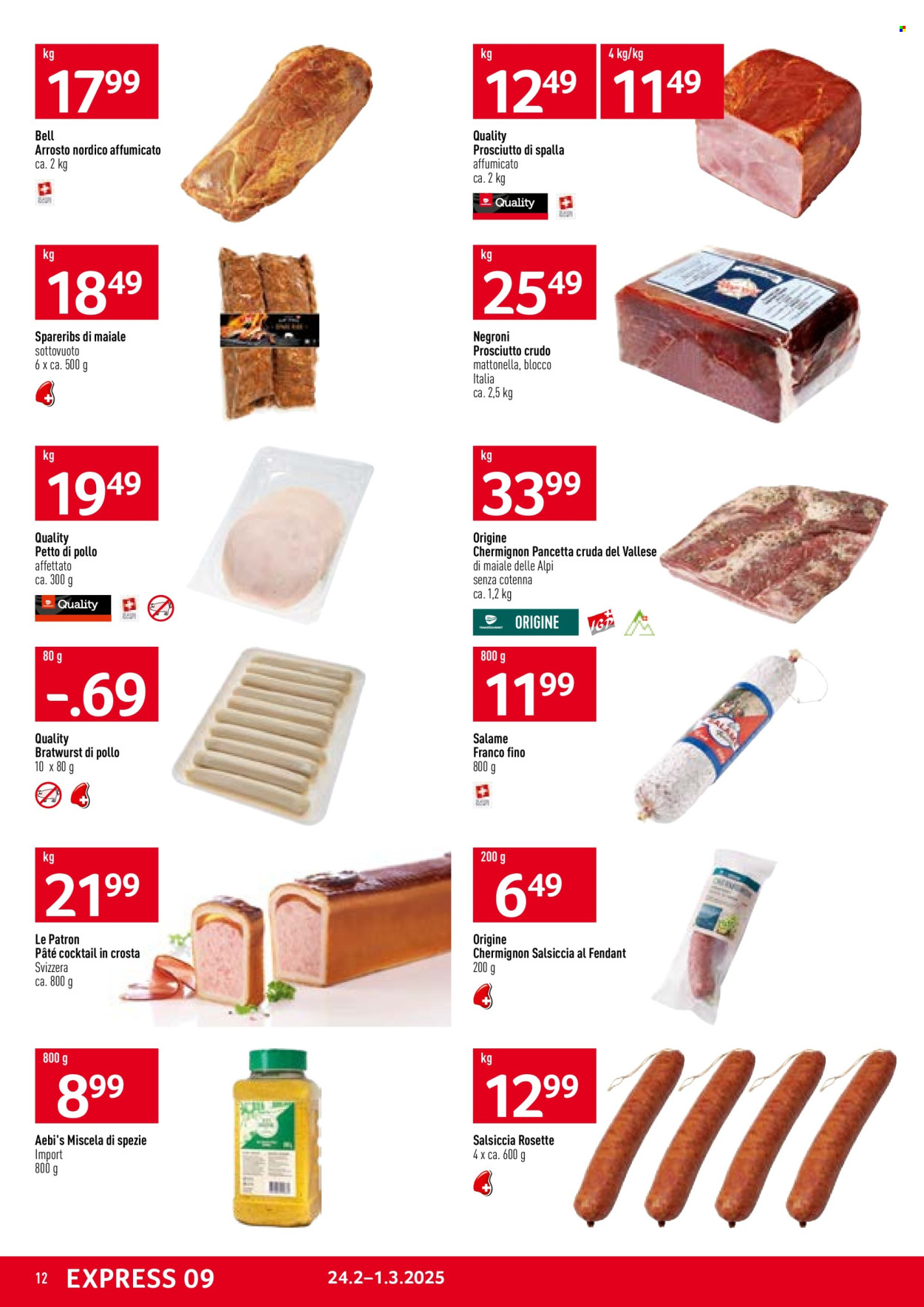Volantino Prodega - 24.2.2025 - 1.3.2025. Pagina 12